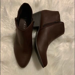 Brown (ESPRIT) Ankle Booties